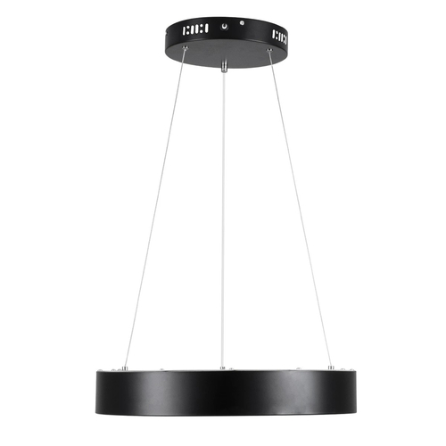 kelvo® SALEM KLV-101-0285 Κρεμαστό Φωτιστικό Οροφής LED 75W 7500lm 120° AC 220-240V IP20 Ρυθμιζόμενο Λευκό CCT με Χειριστήριο από 2700K έως 6000K Dimmable - Lumileds SMD Chip - Μαύρο Ματ - Μ45 x Π45 x Υ6cm - 3 Χρόνια Εγγύηση