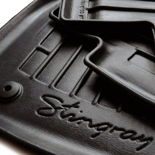 Race Axion - Πατάκια Για Fiat Fullback 2016> / Mitsubishi L200 2015-2023 / Pajero Sport 2015> Λάστιχο Σκαφάκια Προστατευτικά Με Κουμπώματα Για Επιβατικά Αυτοκίνητα - 2 τεμ. (5013022/ST)