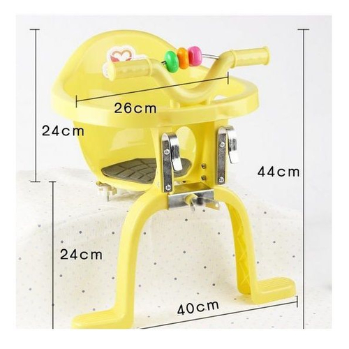 Παιδικό κάθισμα ποδηλάτου - S70-56 - 652930 - Yellow