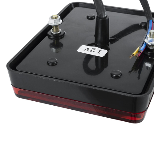 GLOBOSTAR® TAILIGHT 999-0255 Πίσω Φανάρι Οχημάτων LED 9W 360lm 140° DC 12V Αδιάβροχο IP66 Πορτοκαλί & Κόκκινο & Ψυχρό Λευκό 6000K - Μ12 x Π9.5 x Υ2cm - Πακέτο 2 Τεμαχίων - 1 Χρόνο Εγγύηση