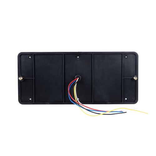 GLOBOSTAR® ARROWLIGHT 999-0261 Πίσω Φανάρι Οχημάτων Βέλος LED 9W 360lm 180° DC 24V Αδιάβροχο IP66 Πορτοκαλί & Κόκκινο & Ψυχρό Λευκό 6000K - Μ32 x Π3.5 x Υ14cm - Πακέτο 2 Τεμαχίων - 1 Χρόνο Εγγύηση