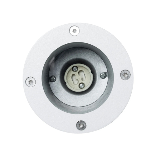 kelvo® GARDELINI KLV-101-0003-V2 Φωτιστικό Σποτ Τοίχου με Βάση για Λάμπα MR16 με Ντουί GU10 AC 220-240V Αδιάβροχο IP65 -  Λευκό Ματ - Μ10 x Π10 x Υ30cm