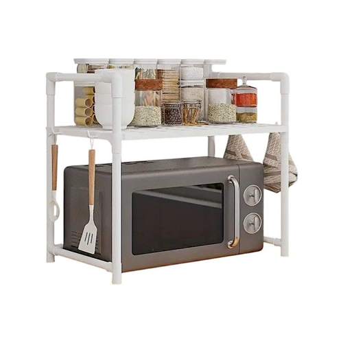 Μεταλλική ραφιέρα οργάνωσης κουζίνας - YH6616-1B - 718509 - White