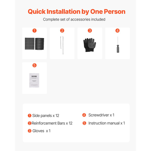 Μεταλλικό υπερυψωμένο παρτέρι VEVOR, 2,4 x 0,6 x 0,6 m οβάλ εξωτερικό κουτί κήπου από γαλβανισμένο γαλβανισμένο σκελετό, ανοιχτού πάτου, μεγάλη υπερυψωμένη γλάστρα για καλλιέργεια λαχανικών, λουλουδιών, βοτάνων, παχύφυτων, σκούρο γκρι