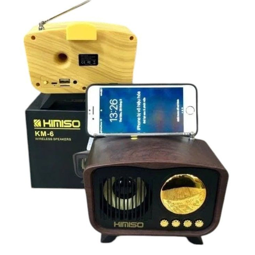 Ασύρματο ηχείο Bluetooth - KM-6 - 886366 - Dark Brown