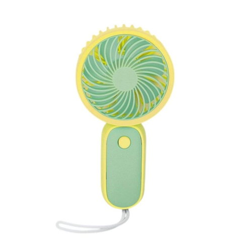 Επαναφορτιζόμενος ανεμιστήρας mini - HQ66-19 - 032186 - Yellow/Green