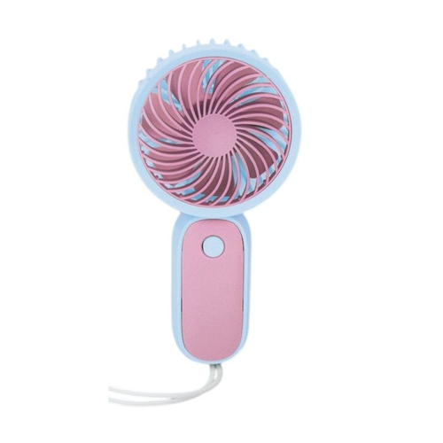 Επαναφορτιζόμενος ανεμιστήρας mini - HQ66-19 - 032186 - Pink/Blue