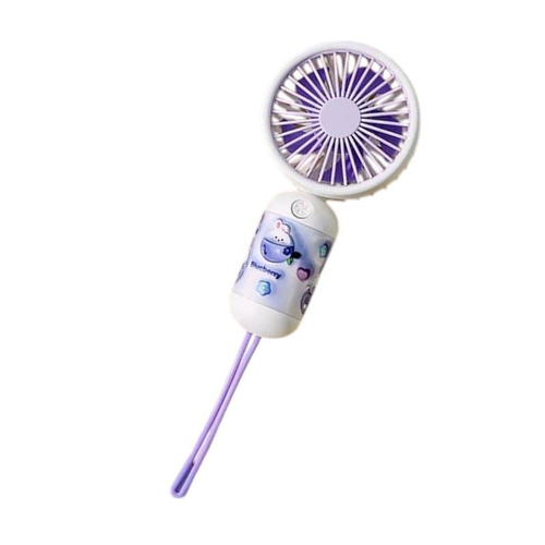 Επαναφορτιζόμενος ανεμιστήρας χειρός mini - MU052A - 033176 - Purple