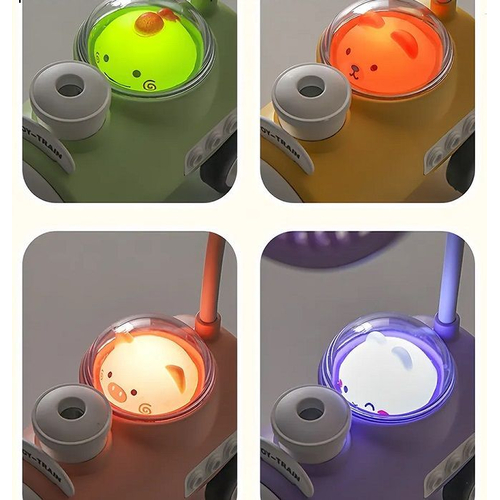 Επαναφορτιζόμενος ανεμιστήρας Αυτοκινητάκι με ξύστρα και φωτάκι νυκτός - MU339A - 033190 - Purple