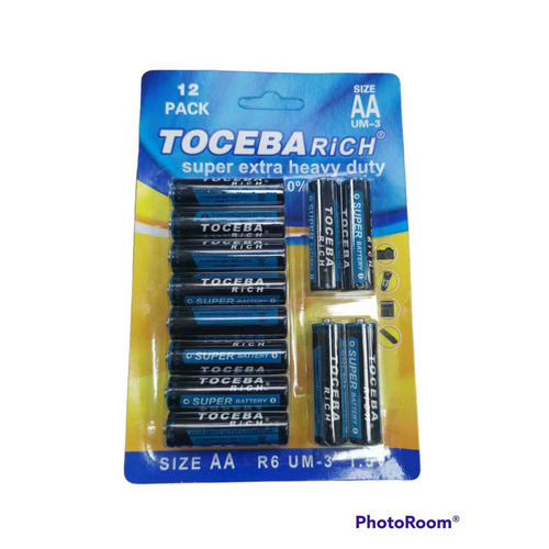 Μπαταρίες ΑΑ - UM-3 - 1.5V - 12pcs - 400086