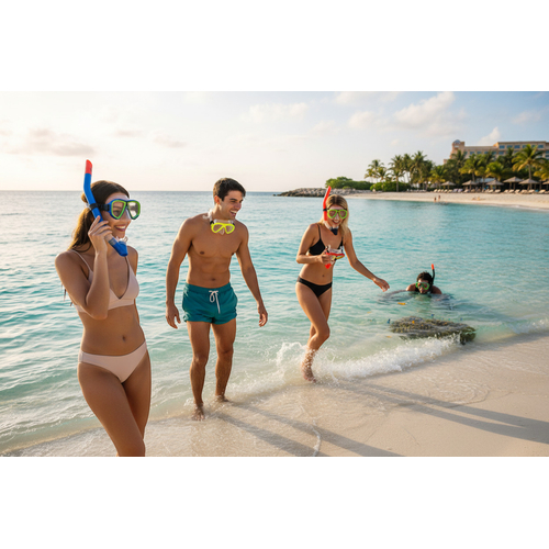 Μάσκα θαλάσσης με αναπνευστήρα - 8012/8TTAB - 117401