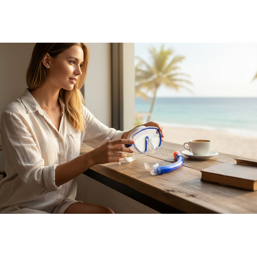 Μάσκα θαλάσσης με αναπνευστήρα - M22S30 - 127111