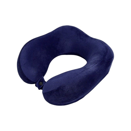 Μαξιλάρι αυχένα ταξιδίου - Memory Foam - 71893 - Blue