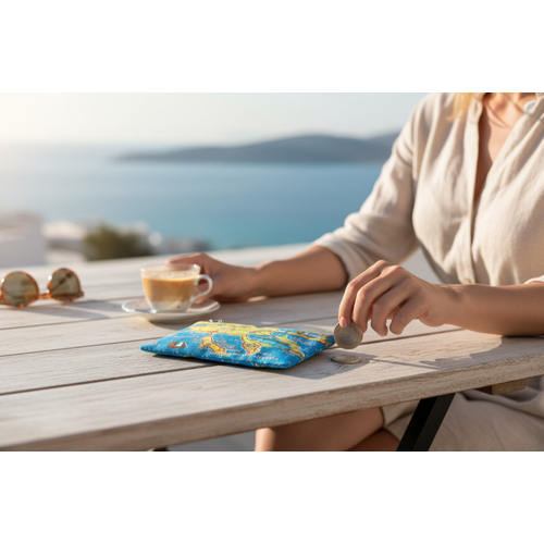 Πορτοφόλι Souvenir μπρελόκ - PVC - Chalkidiki - 16*10cm - 871702