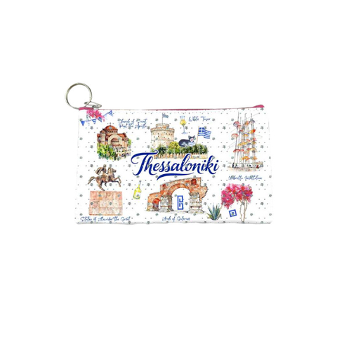Πορτοφόλι Souvenir μπρελόκ - PVC - Thessaloniki - 16*10cm - 871704