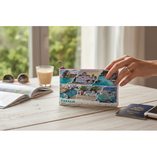 Πορτοφόλι Souvenir μπρελόκ - PVC - Paralia - 16*10cm - 871709