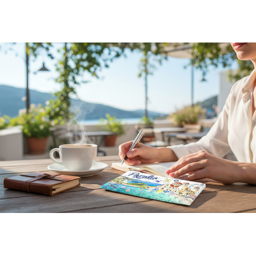 Πορτοφόλι Souvenir μπρελόκ - PVC - Paralia - 16*10cm - 871711