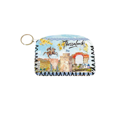 Πορτοφόλι Souvenir μπρελόκ - PVC - Thessaloniki - 14*9cm - 871747