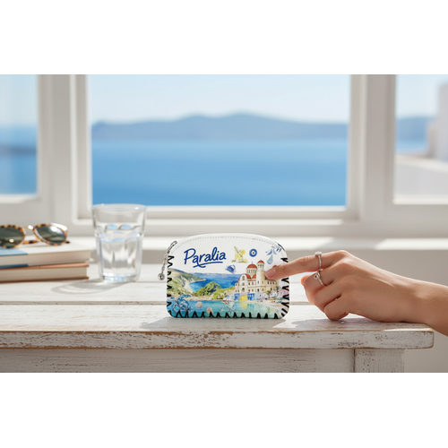 Πορτοφόλι Souvenir μπρελόκ - PVC - Paralia - 14*9cm - 871751