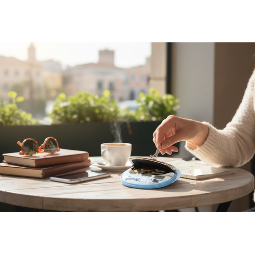 Πορτοφόλι Souvenir μπρελόκ mini - PVC - Thessaloniki - 10*8*3cm - 871766