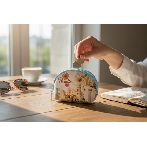 Πορτοφόλι Souvenir μπρελόκ mini - PVC - Paralia - 10*8*3cm - 871768