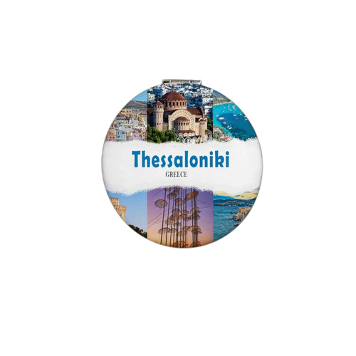 Kαθρέπτης τσέπης Souvenir - Thessaloniki - 7*7*3cm - 871825