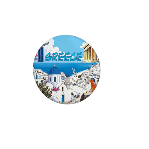 Kαθρέπτης τσέπης Souvenir - Greece - 7*7*3cm - 871836