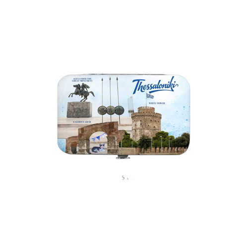 Σετ περιποίησης νυχιών σε θήκη Souvenir - Thessaloniki - 871866