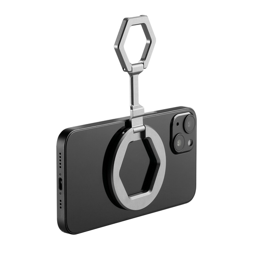 Lampa - Βάση Στήριξης / Ring Holder Κινητού Magnetic Stand Essentials Line Μαγνητική με Αυτοκόλλητη Βάση και Διάμετρο 60mm - 1 Τεμ. (L3867.6)