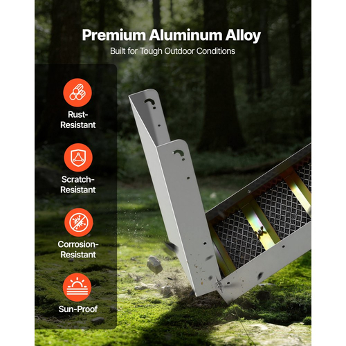 Χρυσοφράγμα VEVOR High Banker, Πτυσσόμενο κουτί φράγματος Highbanker 1270 mm 2 σε 1, από κράμα αλουμινίου, φορητός εξοπλισμός εξόρυξης με σακίδιο πλάτης με κορδόνι και γάντια, για αναζήτηση χρυσού στο Creek, High Bank