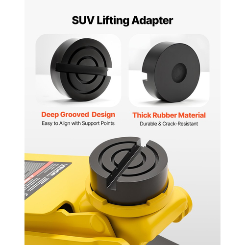 Γρύλος δαπέδου χαμηλού προφίλ VEVOR, χωρητικότητας 3 τόνων, ατσάλινος αγωνιστικός γρύλος δαπέδου με αντλία γρήγορης ανύψωσης διπλών εμβόλων και προσαρμογέα SUV, υδραυλικός ανυψωτήρας τρόλεϊ για σπορ αυτοκίνητα, φορτηγάκια, εύρος ανύψωσης 75-500 mm