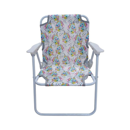 Παιδική πτυσσόμενη καρέκλα camping - 2012 - 241729 - White/Unicorn