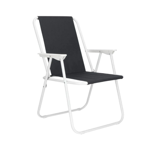 Πτυσσόμενη καρέκλα camping - 1215TSL - 270843 - Black