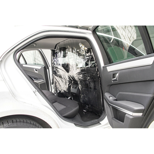 Lampa - Διαχωριστικό Προστατευτικό Νάιλον Καμπίνας Taxi Sicuro 240x140cm για διαχωρισμό οδηγού και επιβατών με εύκολη τοποθέτηση χωρίς τρύπημα και καθαρή εφαρμογή - 1 Τεμ. (L6044.8)