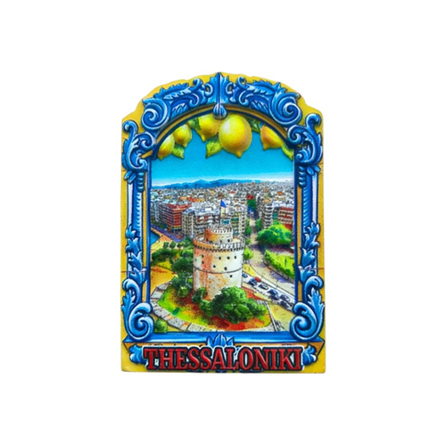 Τουριστικό μαγνητάκι Souvenir - Σετ 12pcs - Thessaloniki - 678567