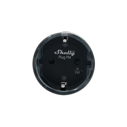 3800238072728 | Shelly Plug PM Gen3 - Μαύρο - EAN 3800238072728