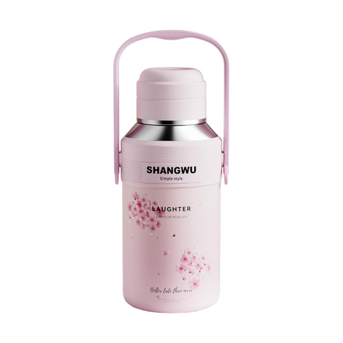 Φορητό παγούρι-θερμός - 1200ml - 696482 - Pink
