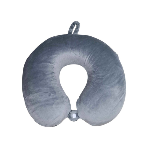 Μαξιλάρι αυχένα ταξιδίου - Memory Foam - 718882 - Grey