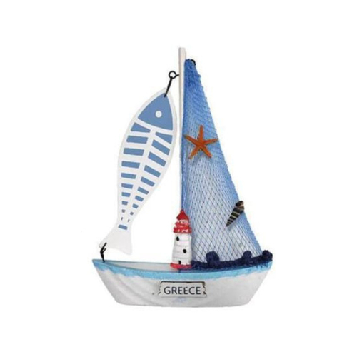 Διακοσμητικό Souvenir Καραβάκι - LL003 - Σετ 4 τεμάχια - 921010