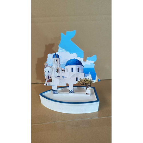 Διακοσμητικό Souvenir - Greece - Σετ 2 τεμάχια - LY2633 - 125546