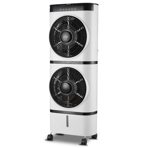 AIR COOLER ΔΙΠΛΟ ΛΕΥΚΟ-ΜΑΥΡΟ 7L 125W ΜΕ ΚΟΝΤΡΟΛ