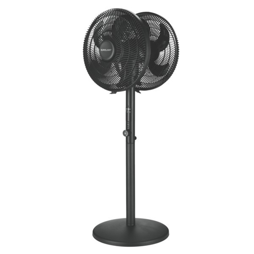 ΑΝΕΜΙΣΤΗΡΑΣ ΟΡΘΟΣΤΑΤΗΣ ΜΕ ΔΙΠΛΗ ΚΕΦΑΛΗ Φ40 120W ΜΑΥΡΟΣ ΜΕ ΚΟΝΤΡΟΛ