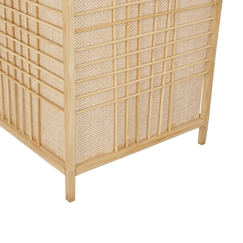 GLOBOSTAR® KOMO 01976 Boho Φωτιστικό Τοίχου - Απλίκα με Ντουί 1 x E27 AC 220-240V IP20 - Μπεζ - Μ20 x Π30 x Υ60cm