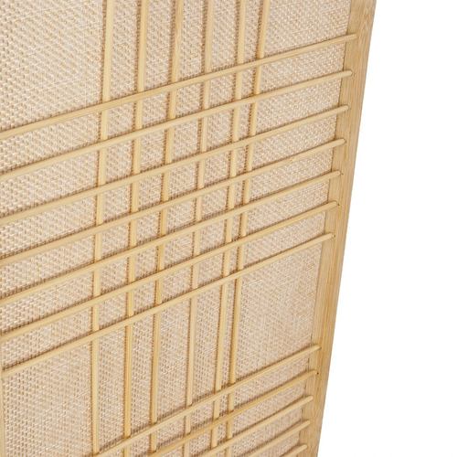 GLOBOSTAR® KOMO 01976 Boho Φωτιστικό Τοίχου - Απλίκα με Ντουί 1 x E27 AC 220-240V IP20 - Μπεζ - Μ20 x Π30 x Υ60cm