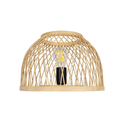 GLOBOSTAR® NOMAD 01998 Boho Επιτραπέζιο Φωτιστικό Πορτατίφ με Ντουί 1 x E27 AC 220-240V IP20 - Μπεζ - Μ30 x Π30 x Υ30cm