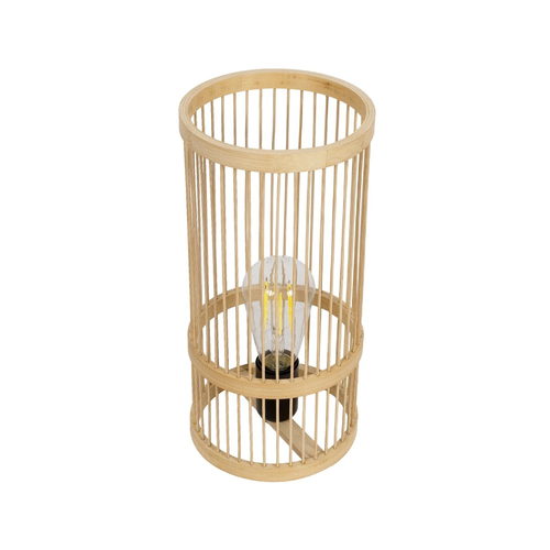 GLOBOSTAR® NOMAD 01999 Boho Επιτραπέζιο Φωτιστικό Πορτατίφ με Ντουί 1 x E27 AC 220-240V IP20 - Μπεζ - Μ16 x Π16 x Υ33cm