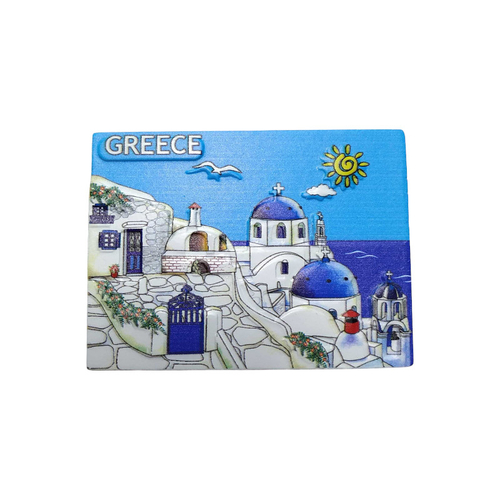 Tουριστικό μαγνητάκι Souvenir – Σετ 12pcs - Greece - 678322