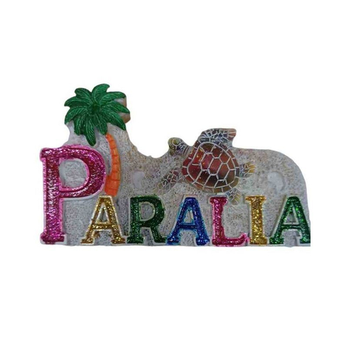 Tουριστικό μαγνητάκι Souvenir - Σετ 12pcs - Paralia - 678387