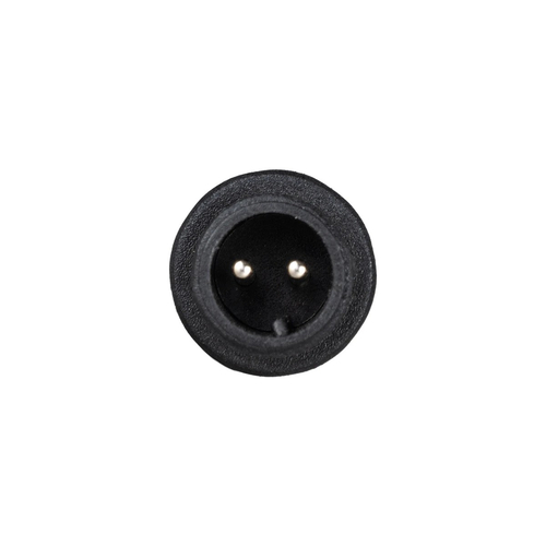 GLOBOSTAR® CONNECTOR 999-0266 2 Pin Σύνδεσμος Τροφοδοσίας για Wall Washers & Προβολείς με Είσοδο 2 x 0.25mm2 & Έξοδο 1 x Θηλυκό Βύσμα Αδιάβροχο IP65 - Μαύρο - Μ20 x Π1.5 x Υ1.5cm