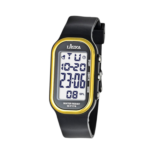 Ψηφιακό ρολόι χειρός - WF174 - Lasika - 115146 - Black/Gold
